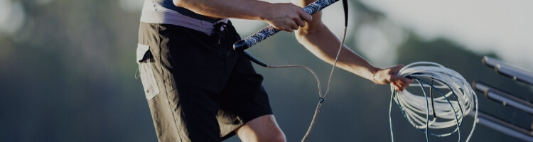 トーイングロープ使用シーン