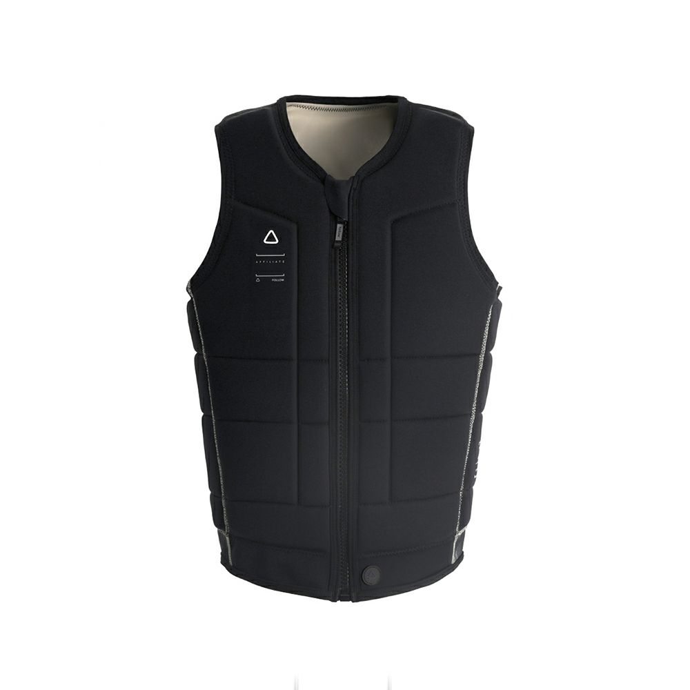 FollowのAffiliate（黒）インパクトベストの正面