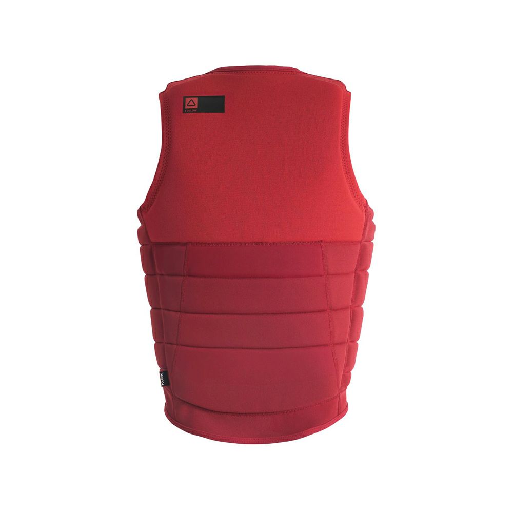 FollowのSovereign（赤）インパクトベストの背面