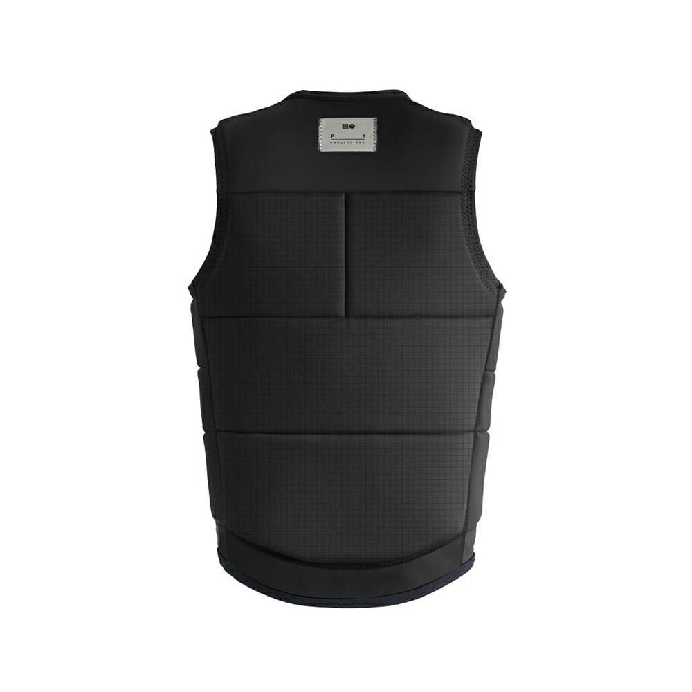 FollowのP1 Traction（黒）インパクトベストの背面