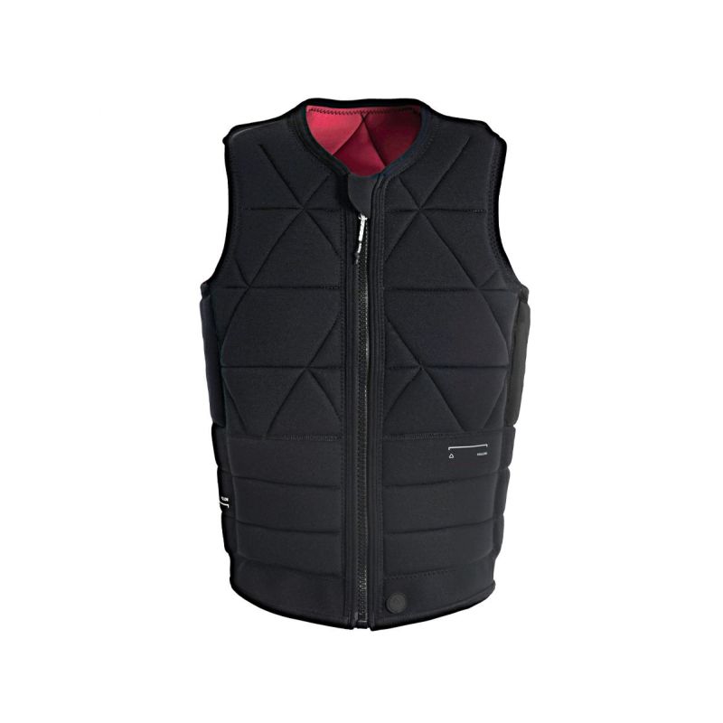 FollowのLove nor Money（赤の裏地と黒）インパクトベストの正面