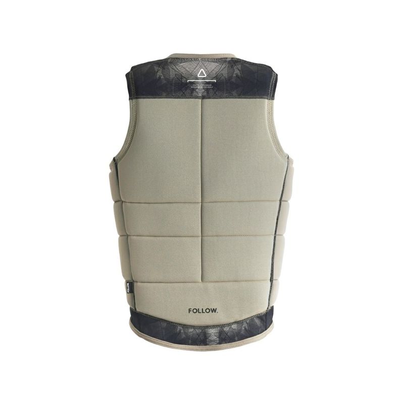 FollowのAffiliate（ベージュ）インパクトベストの背面