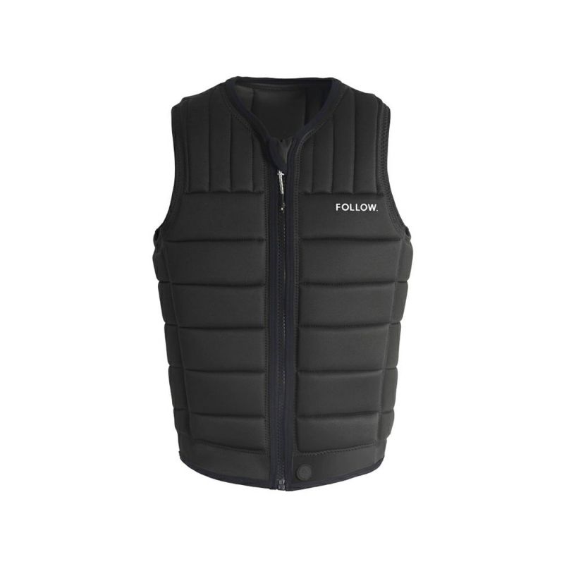 FollowのTotal（ダークグレー）インパクトベストの正面