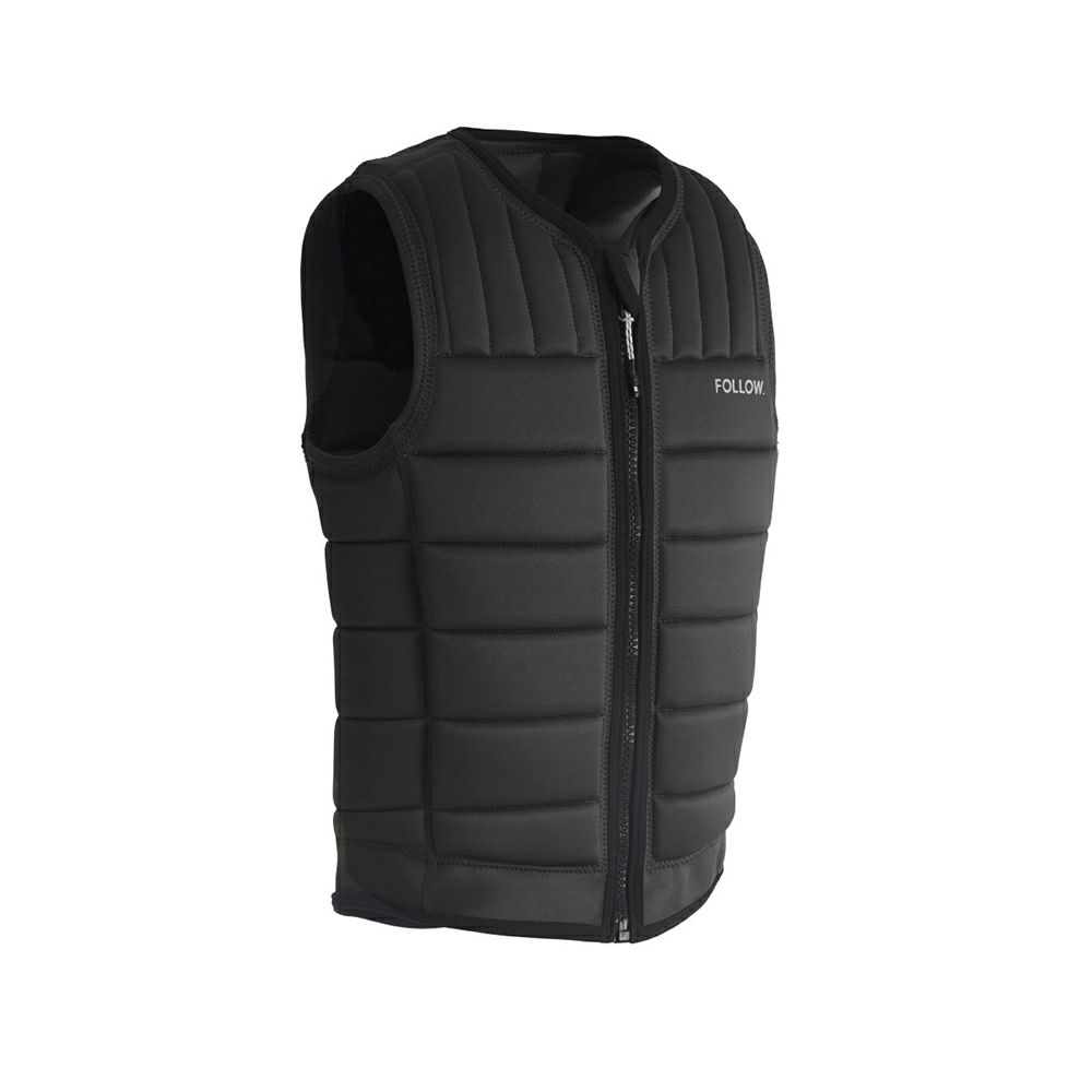 FollowのTotal（ダークグレー）インパクトベストの側面