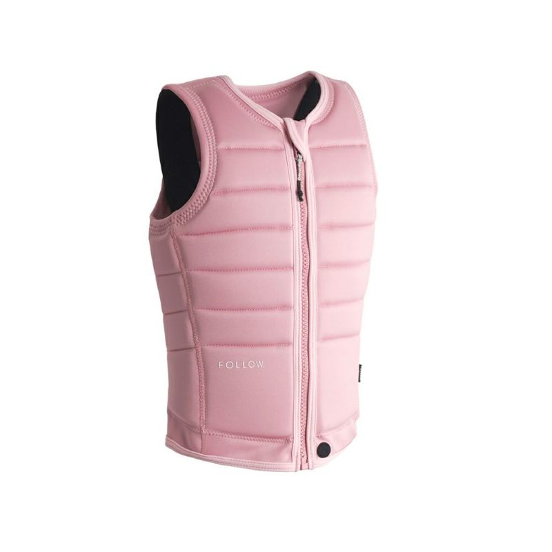 FollowのTotal Ladies （ピンク）レディースインパクトベストの側面