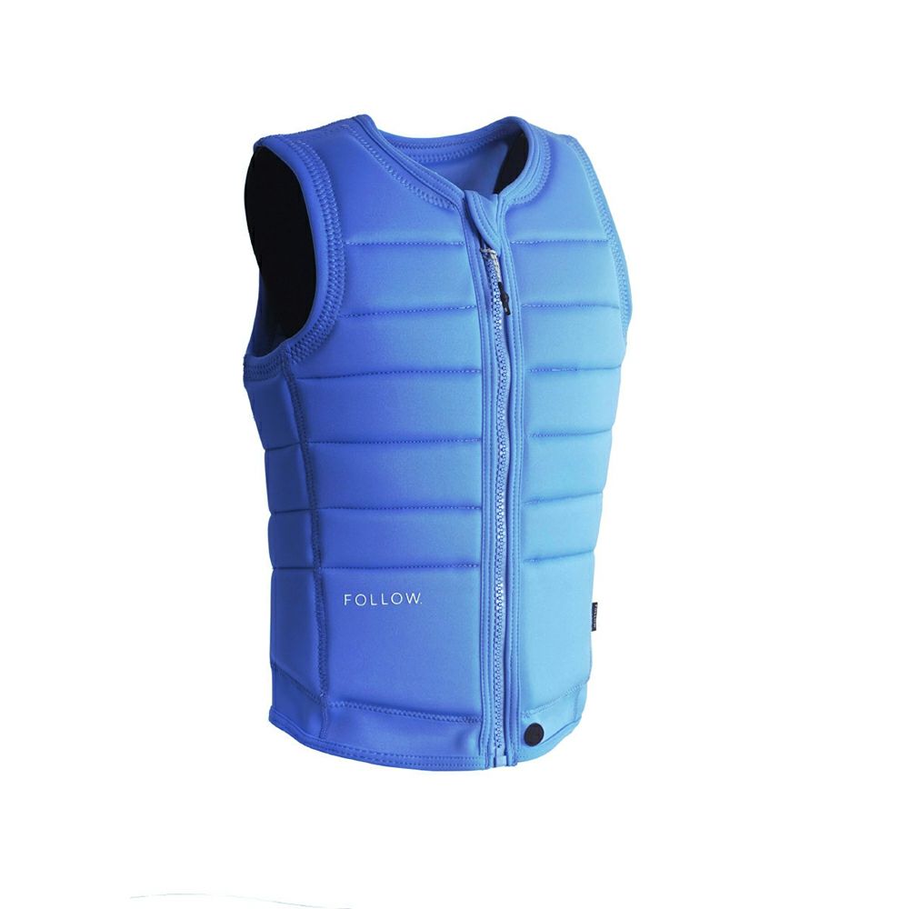FollowのTotal Ladies （青）レディースインパクトベストの側面