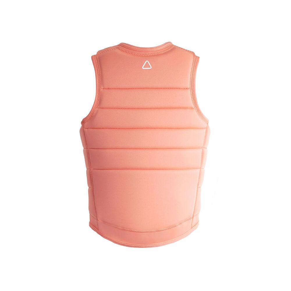 FollowのTotal Ladies （オレンジ）レディースインパクトベストの背面