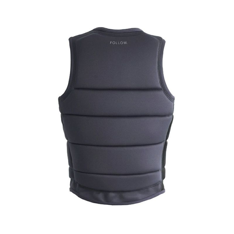 FollowのCorp Ladies（黒）レディースインパクトベストの背面