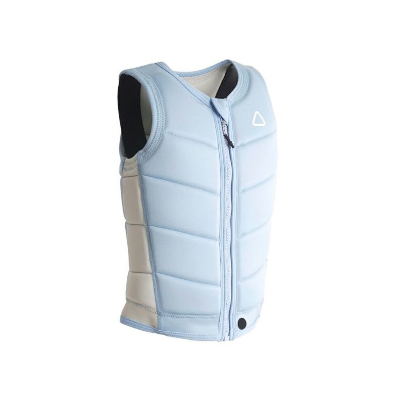 FollowのCorp Ladies（水色）レディースインパクトベストの側面