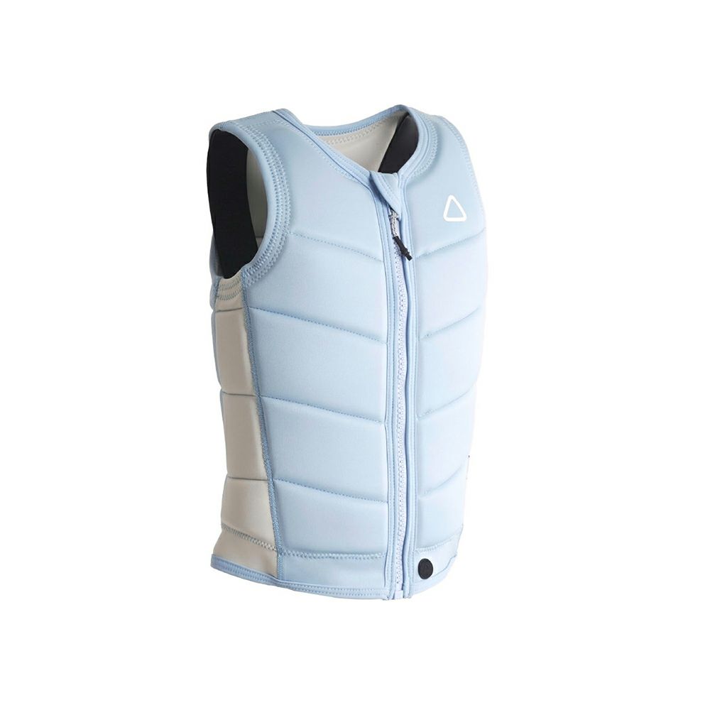 FollowのCorp Ladies（水色）レディースインパクトベストの側面