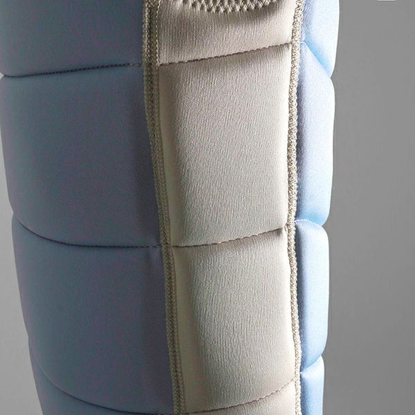 FollowのCorp Ladies（水色）レディースインパクトベストの側面アップ