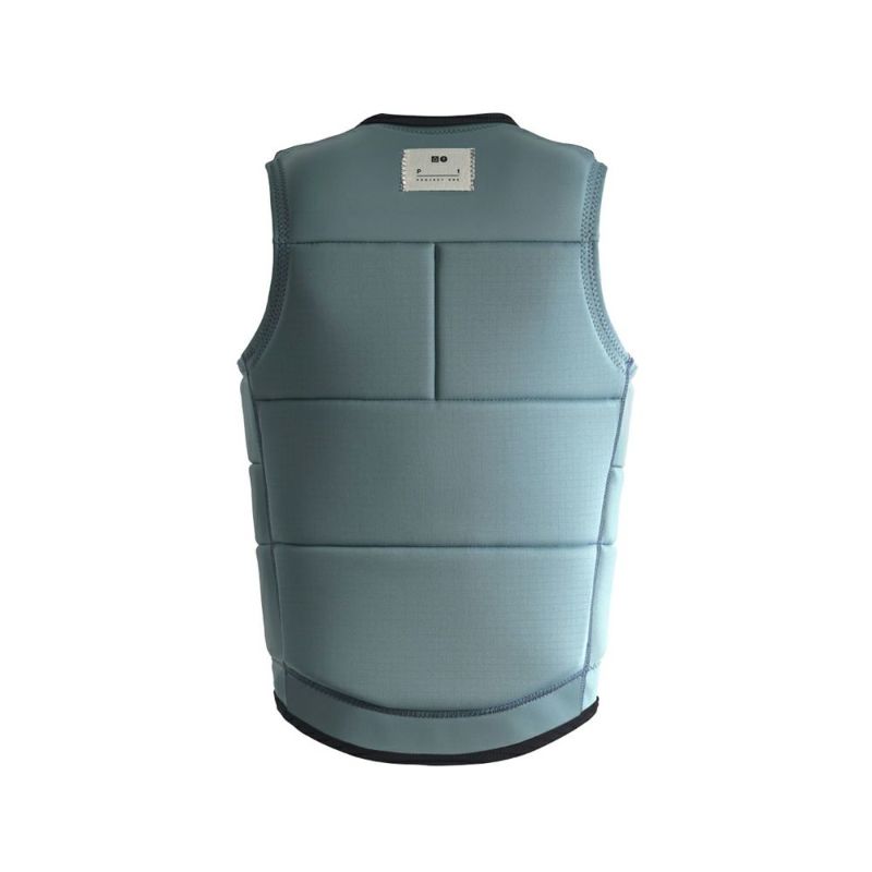 FollowのP1 Traction Ladies（ターコイズブルーと黒）レディースインパクトベストの背面