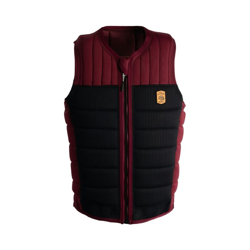 FollowのEmployee of the Month（黒と臙脂）インパクトベストの正面