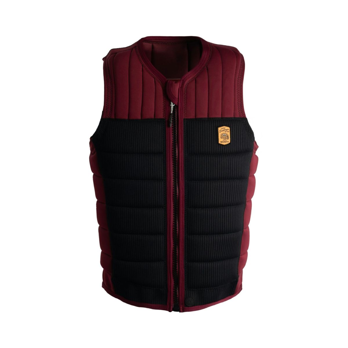 FollowのEmployee of the Month（黒と臙脂）インパクトベストの正面