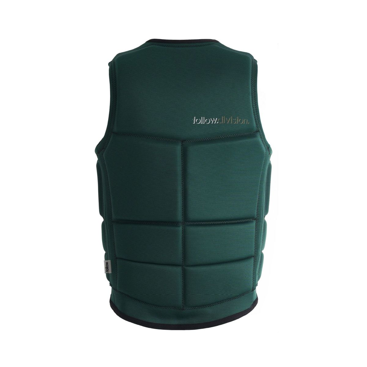 FollowのDivision2（緑）インパクトベストの背面
