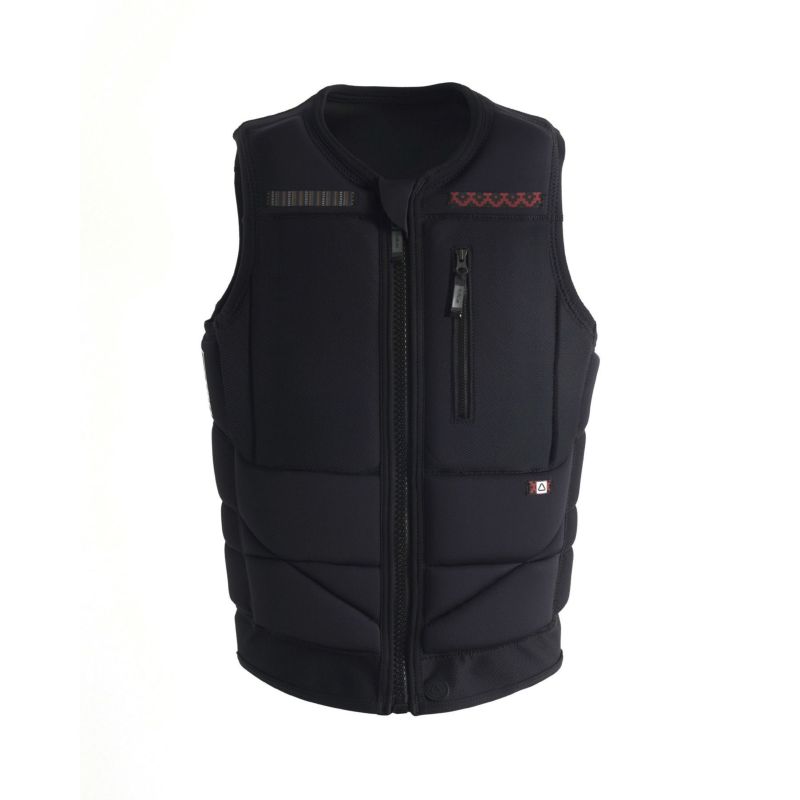 FollowのCapiva（黒）インパクトベストの正面