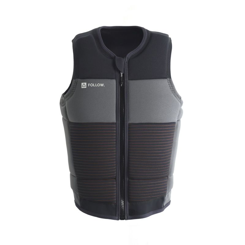 FollowのBlueprint（黒とグレー）インパクトベストの正面
