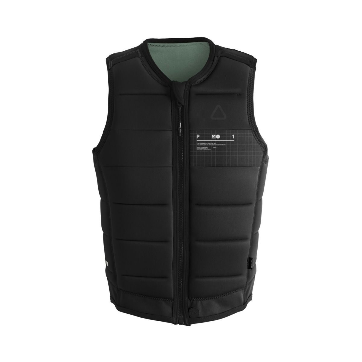FollowのProject One（黒）インパクトベストの正面