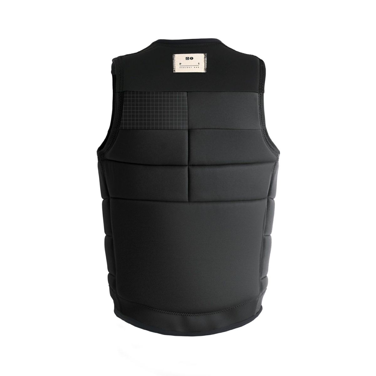 FollowのProject One（黒）インパクトベストの背面