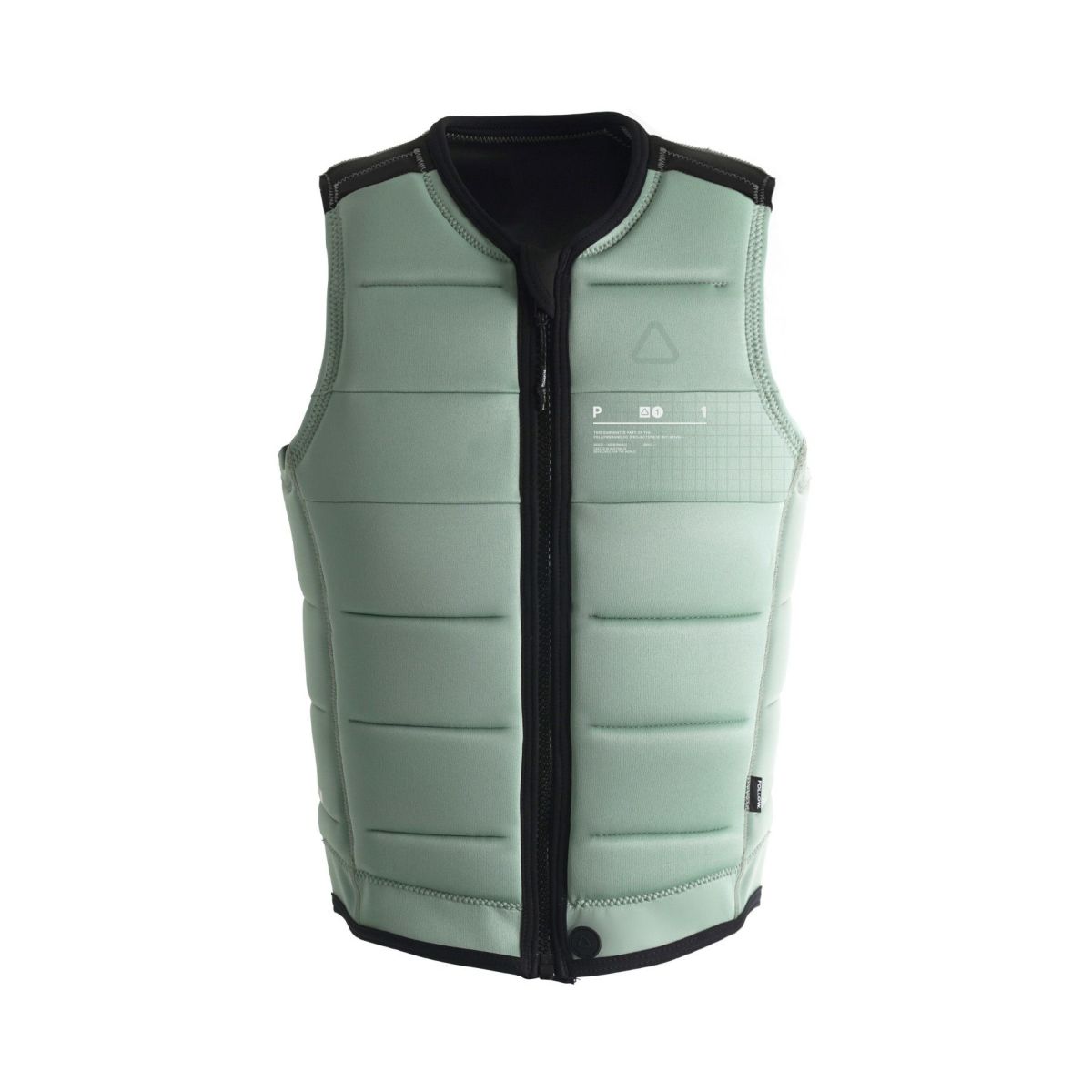 FollowのProject One（ミント色）インパクトベストの正面