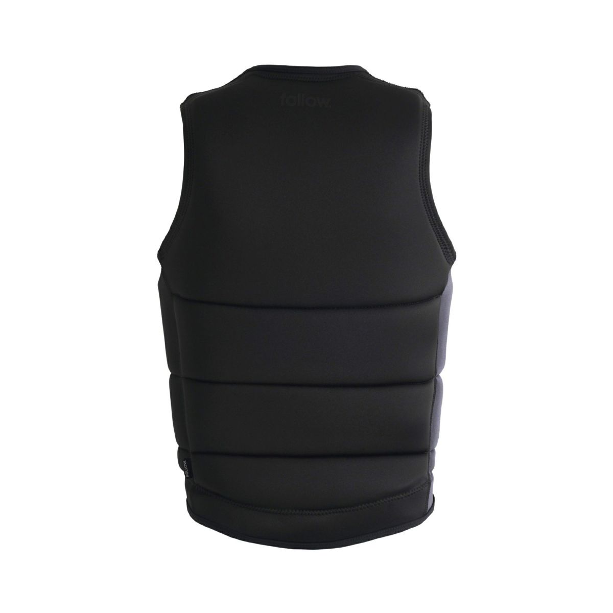 FollowのCorp（黒）インパクトベストの背面