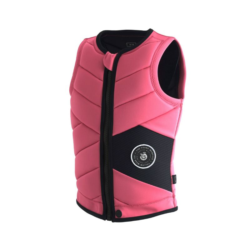 FollowのMemphis Ladies（ピンクと黒）レディースインパクトベスト側面