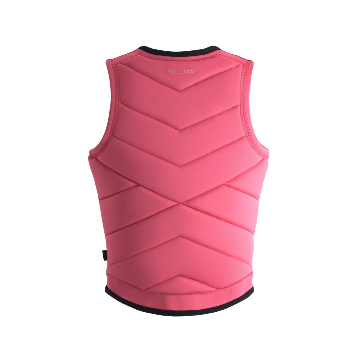 FollowのMemphis Ladies（ピンクと黒）レディースインパクトベストの背面