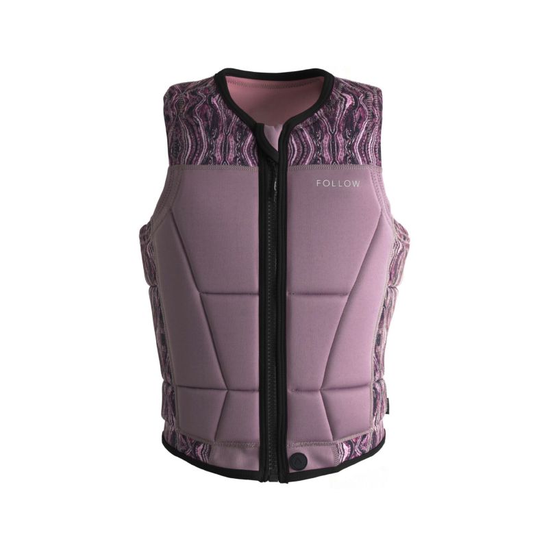 FollowのHarmony パープルグレー）レディースインパクトベストの正面