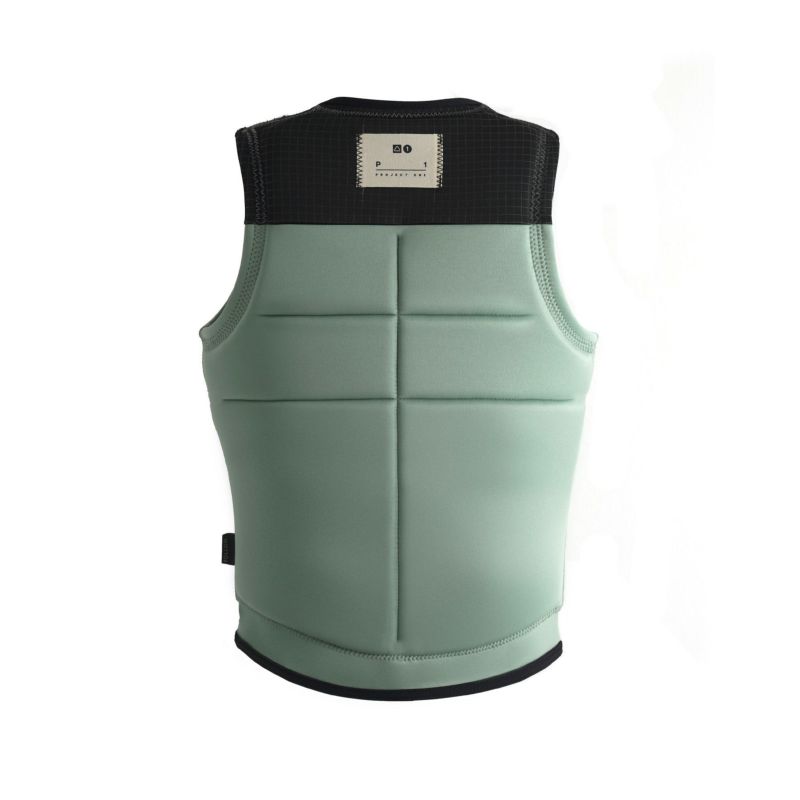FollowのProject One  Ladies（ミント色）レディースインパクトベストの背面