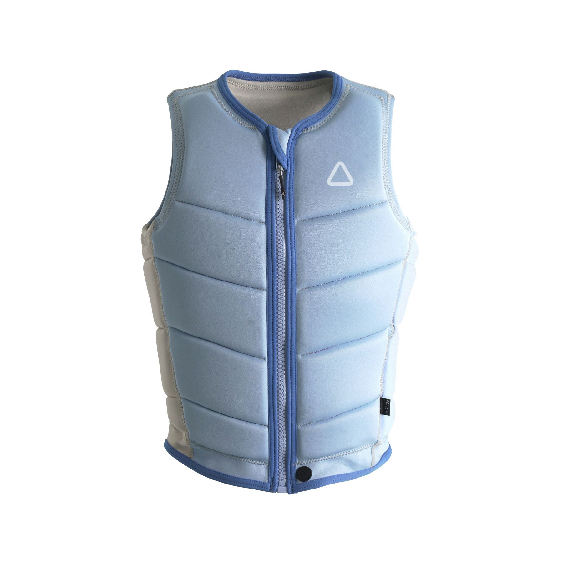 FollowのCorp Ladies （水色）レディースインパクトベストの正面