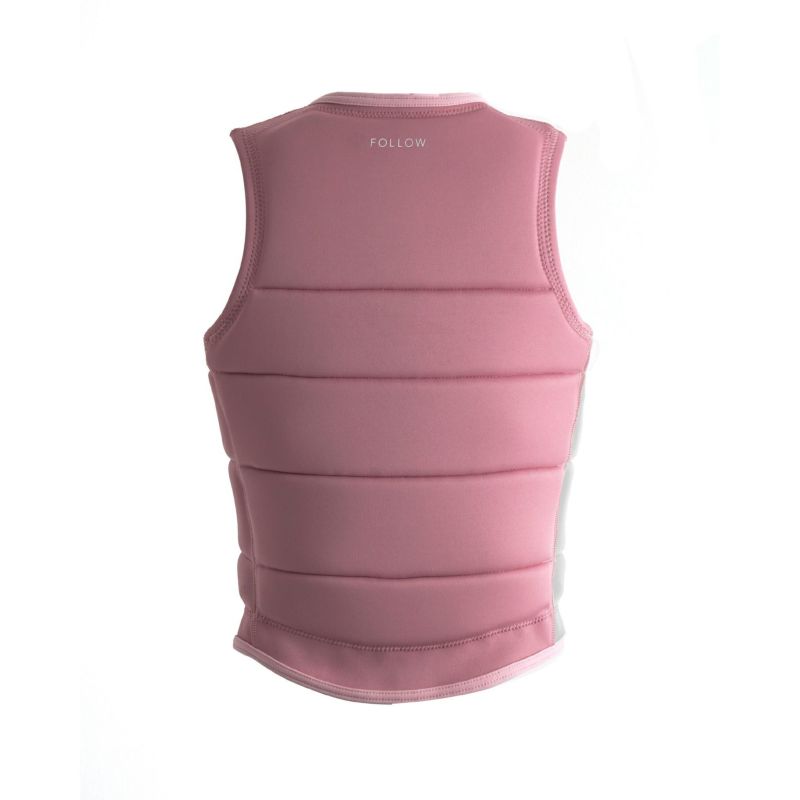 FollowのCorp Ladies （ピンク）レディースインパクトベストの背面