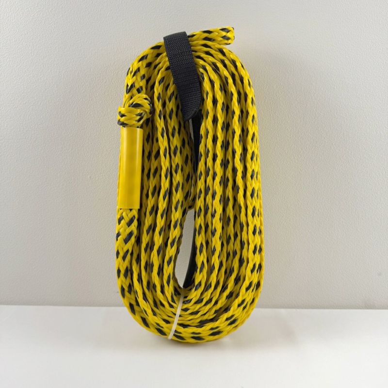 ボートアクセサリー　 CONNELLY　チューブ用トーイングロープ　60ft 5/8in TUBE ROPE w/FLOAT（黄色）