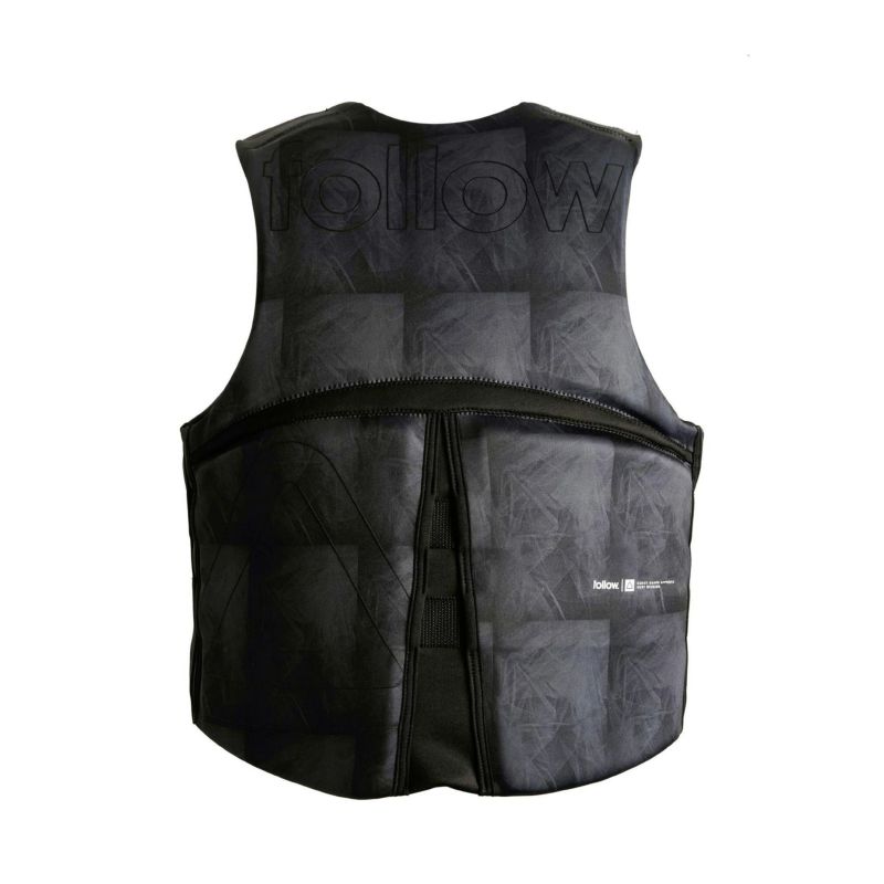 FollowのOrder CGA （黒）初心者用ライフジャケットの背面