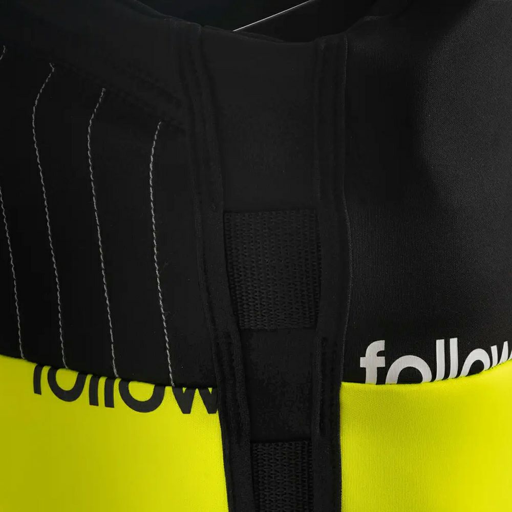 FollowのCure2 CGA Ladies（黒と黄色）初心者女性用ライフジャケット