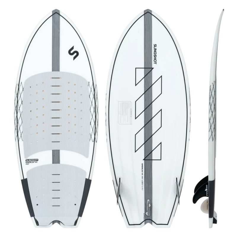  SlingShotのウェイクサーフボード　Gremlin V4の表と裏