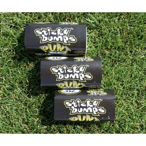 ワックス　 Sticky Bumps PUNT（Yellow）　3つ
