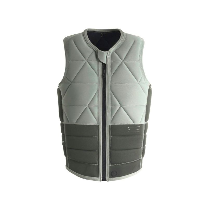 FollowのLove nor Money （カーキ）インパクトベストの正面