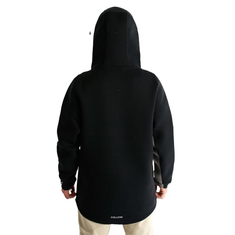  Followのボートコート　Corp Neo (Black)　後ろ