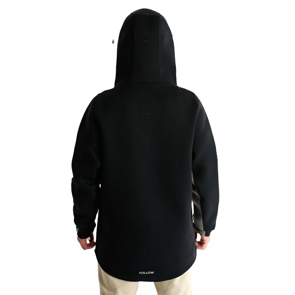  Followのボートコート　Corp Neo (Black)　後ろ