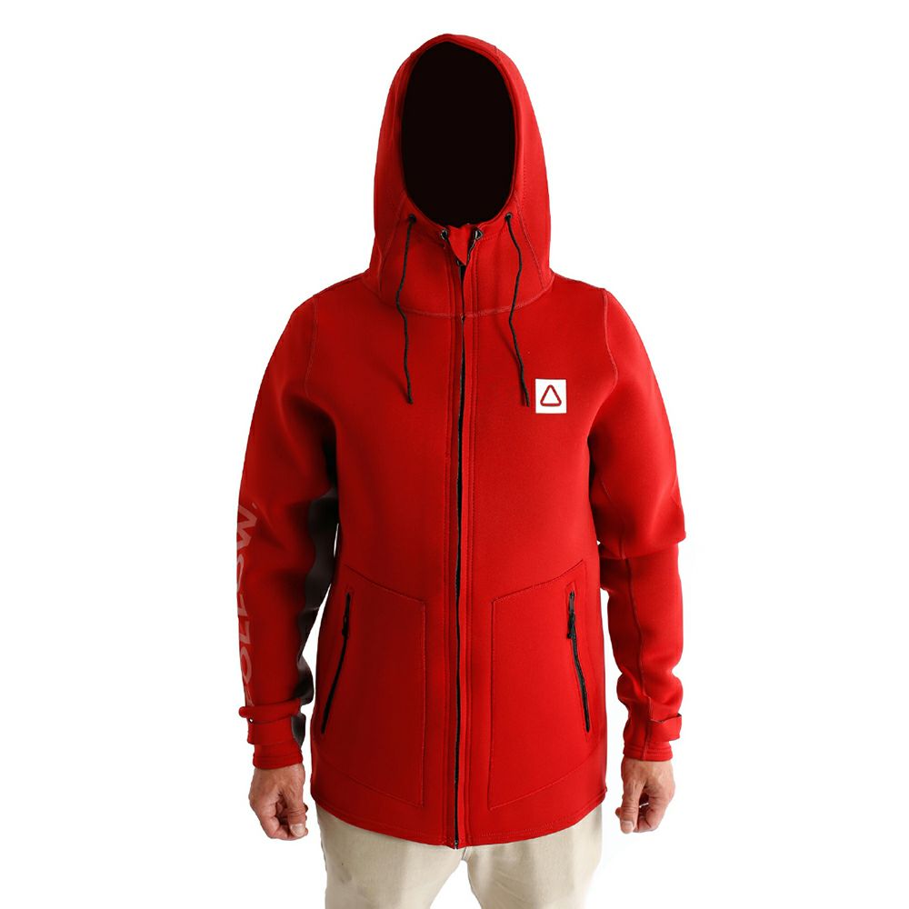 Followのボートコート　Corp Neo (Dirty Red)　正面