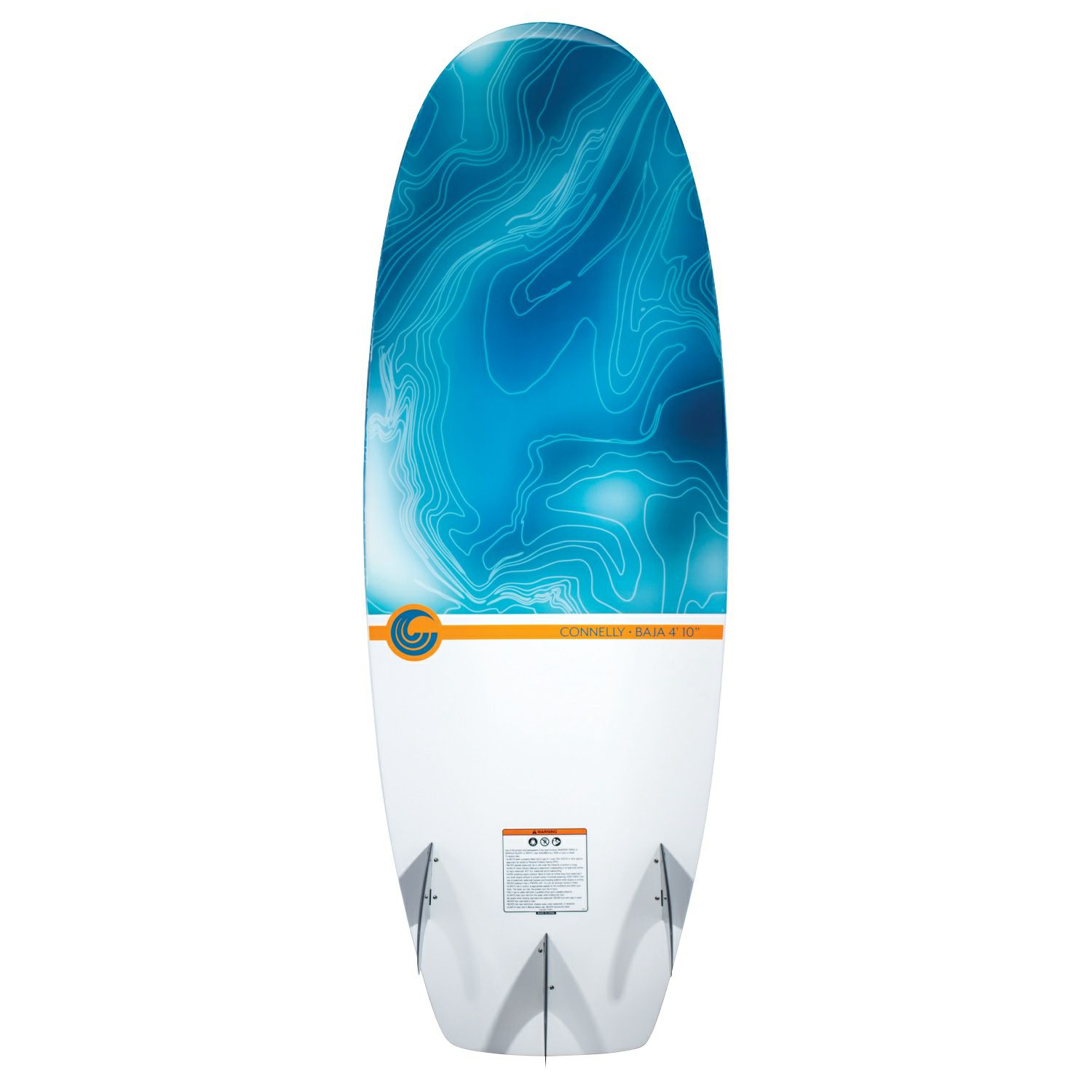  CONNELLYのウェイクサーフボード　BAJAの裏