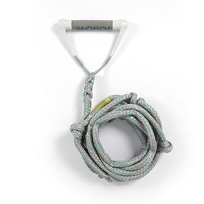 ボートアクセサリー　ウェイクサーフィン用トーイングロープ（カラー　Grey/Teal）