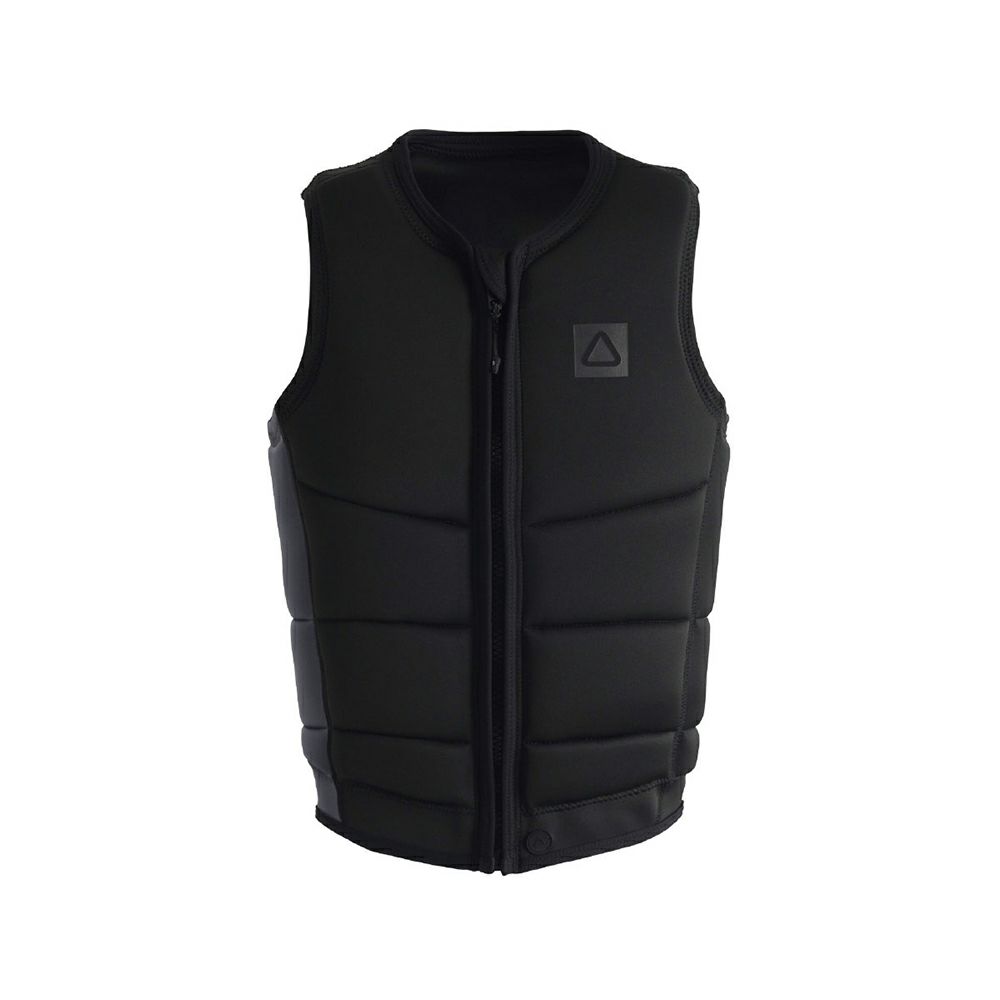 FollowのCorp（Black）インパクトベストの正面